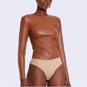 Commando Faux Leather Bodysuit